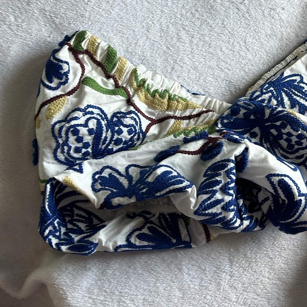 Floral Embroidered anthropologie dress - Picture 4 of 7